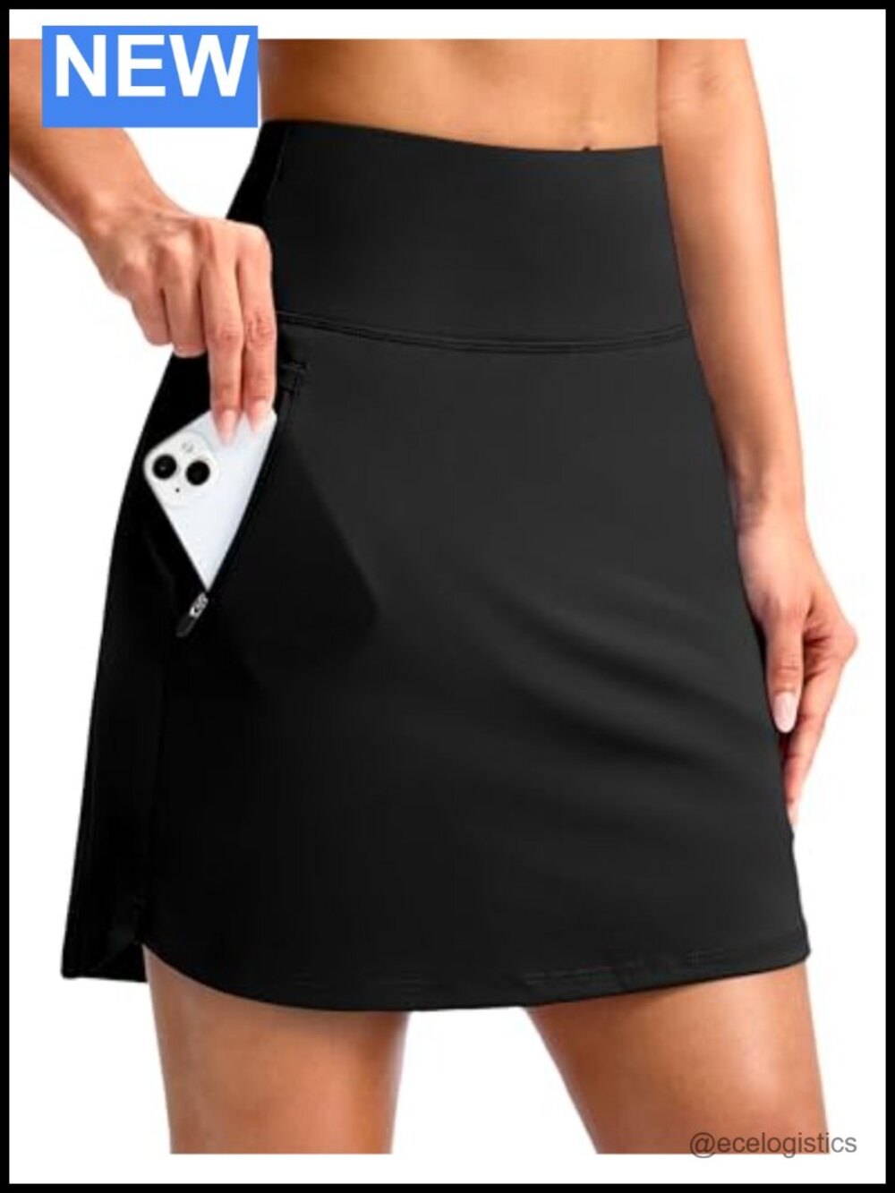 G Gradual Womens Golf Skorts with Pockets High Waist Skort 18 Inch